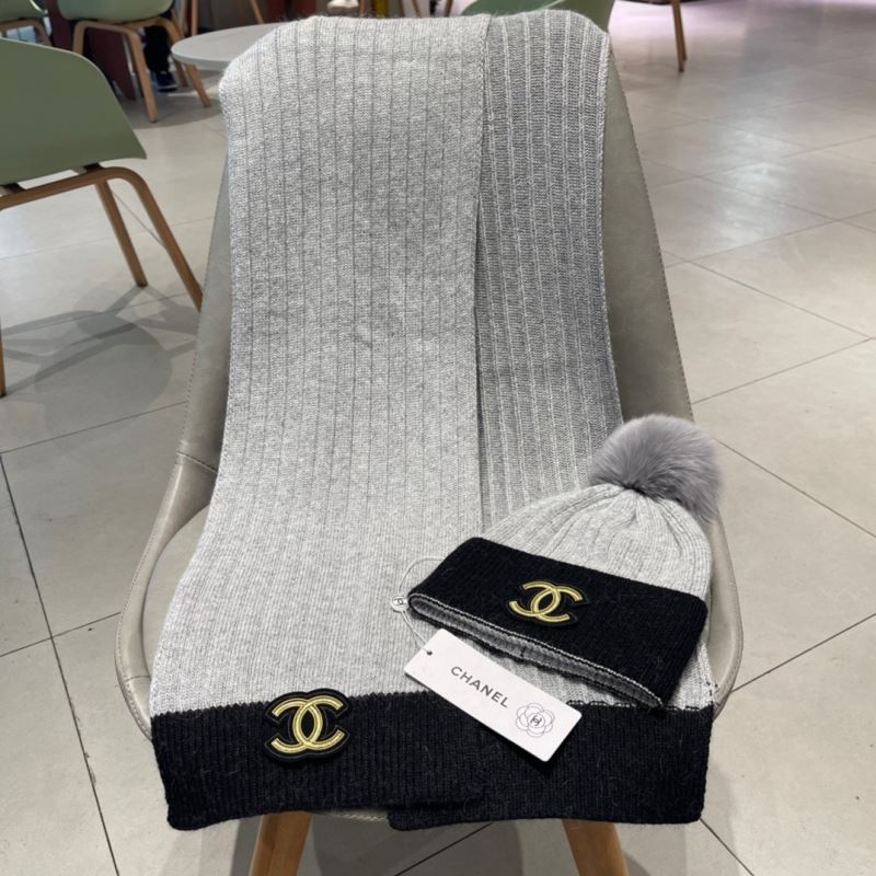 Chanel Caps Scarfs